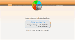 Desktop Screenshot of copycenter-gd.de